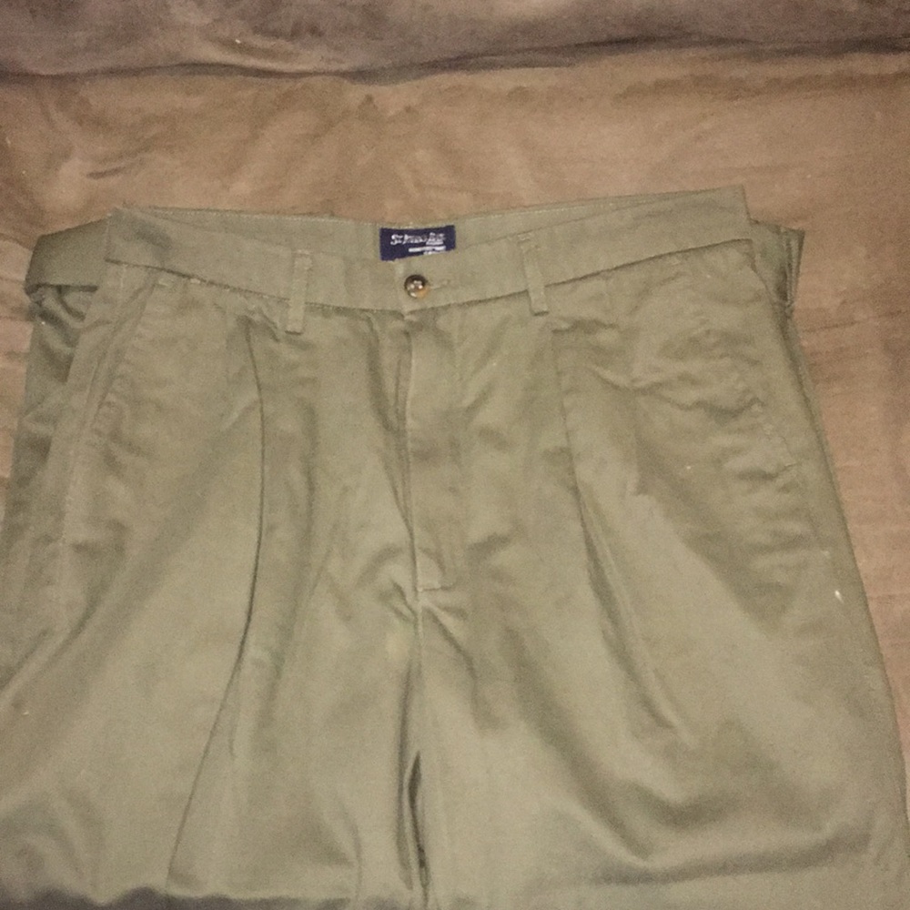 St.johns bay olive pants